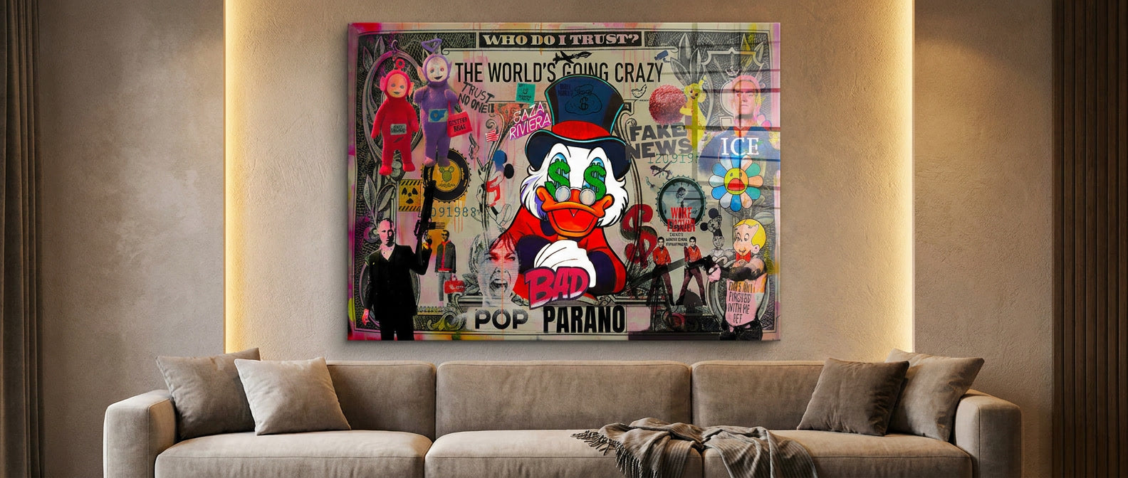 3637 FINAL POP PARANO Acrylglas Banner