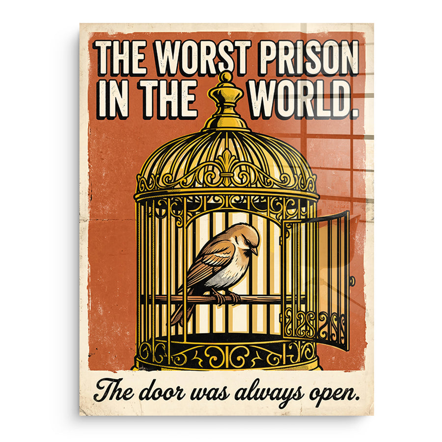 The Worst Prison In The World - Acrylic Glass – front
