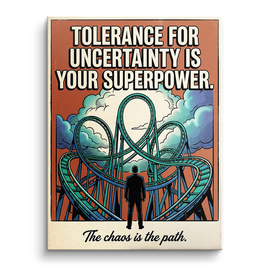 Tolerance For Uncertainty – Vorderseite