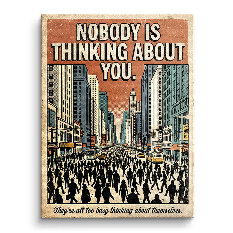 Nobody Is Thinking About You – Vorderseite