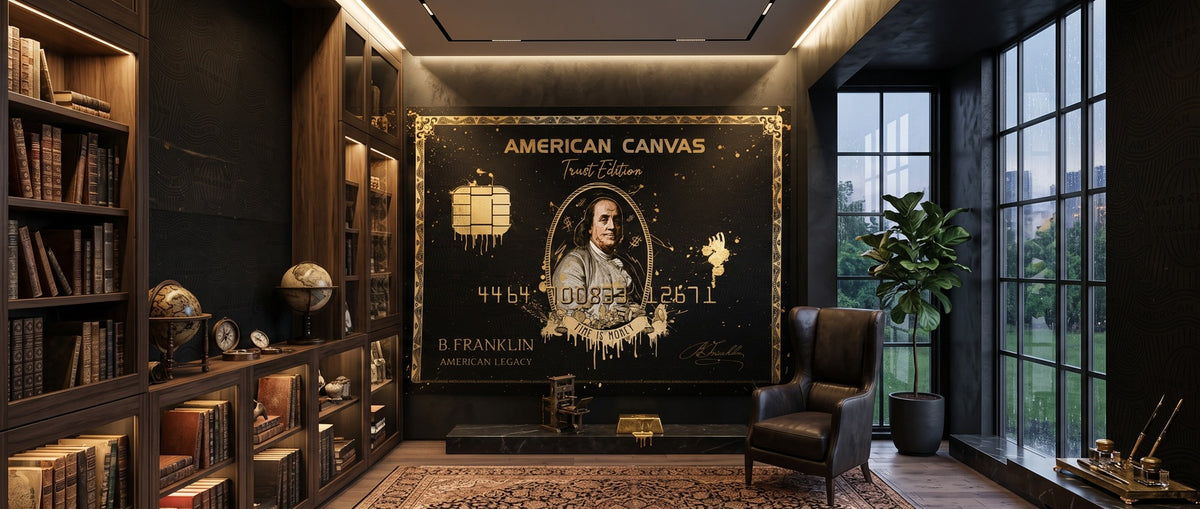 Poster Royal American Canvas – Benjamin Franklin Website Banner