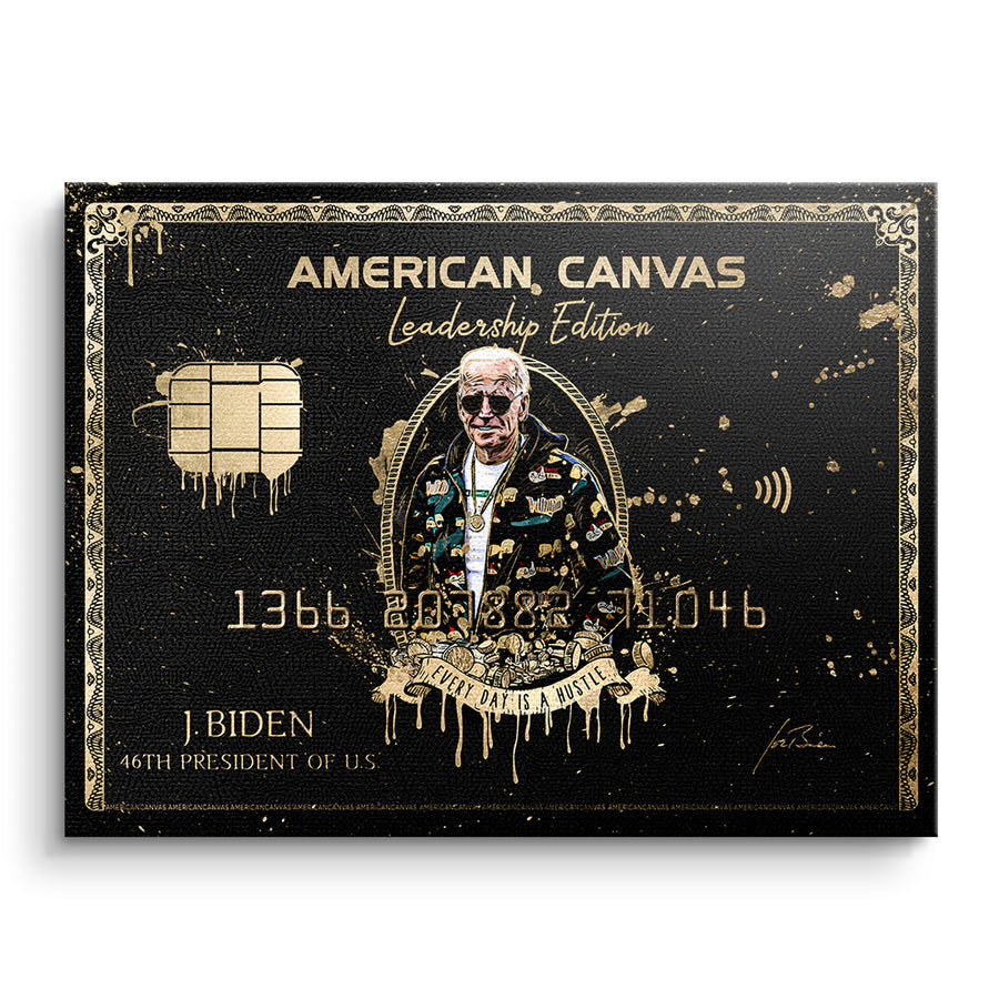 Royal American Canvas – Joe Biden – Vorderseite