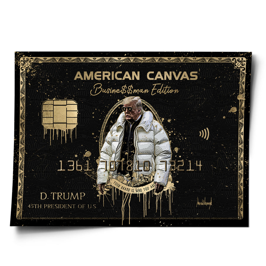 Royal American Canvas – Trump - Poster – Vorderseite