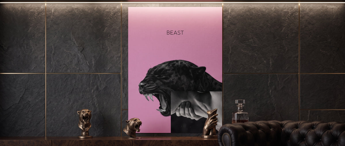 Poster Beast Pink Website Banner