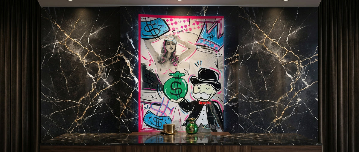 Poster Money Talks Website Banner