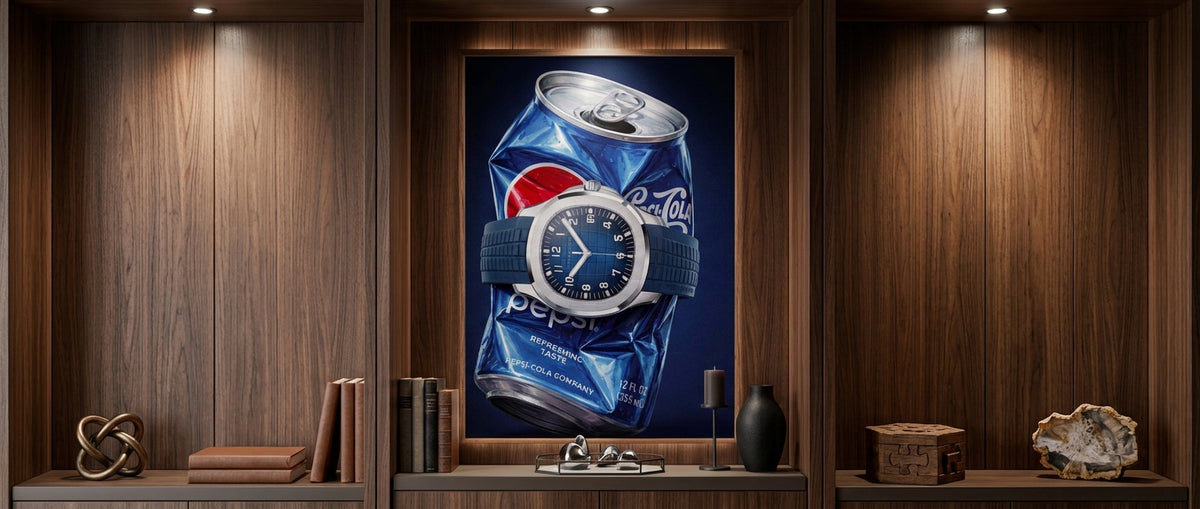 Poster Crushed Blue Website Banner