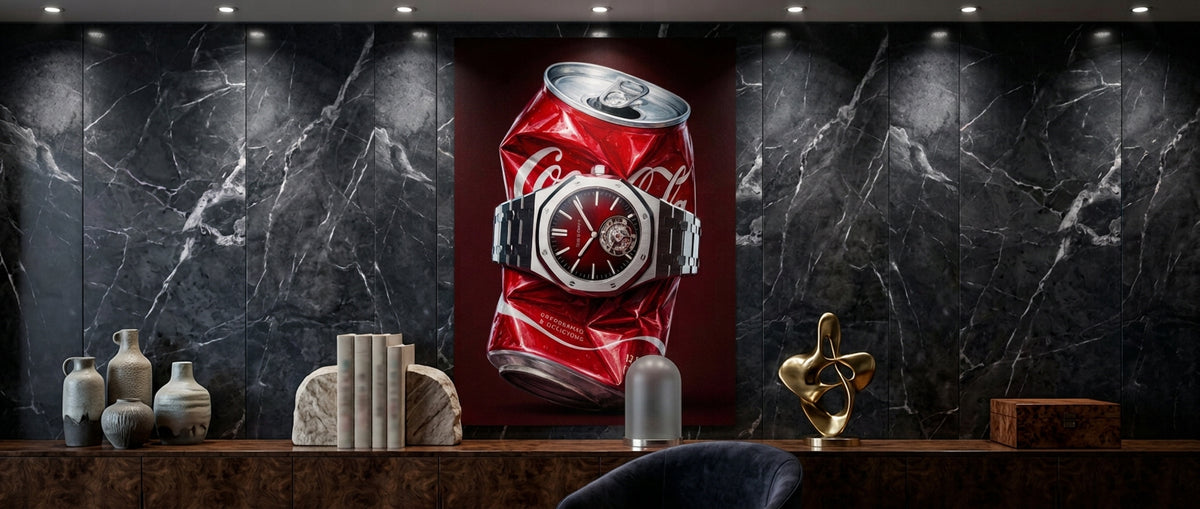 Poster Crushed Red Website Banner