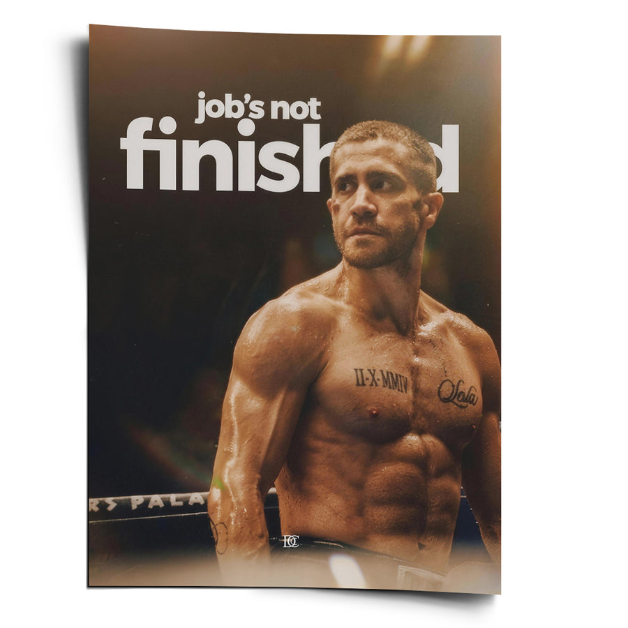 Job's Not Finished - Poster – front