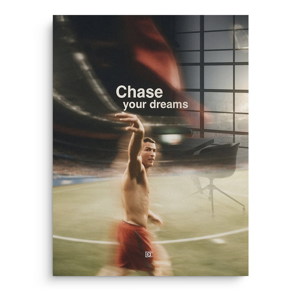 DOTCOMCANVAS Acrylglasbild Chase Your Dreams ohne Rahmen