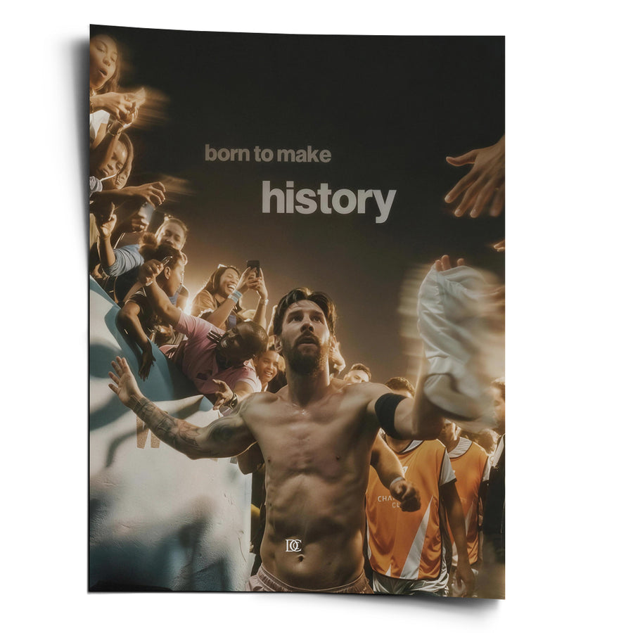 Born To Make History - Poster – Vorderseite