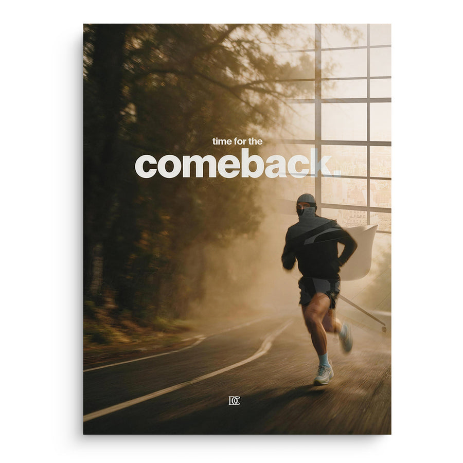 Time For The Comeback - Acrylglas – Vorderseite