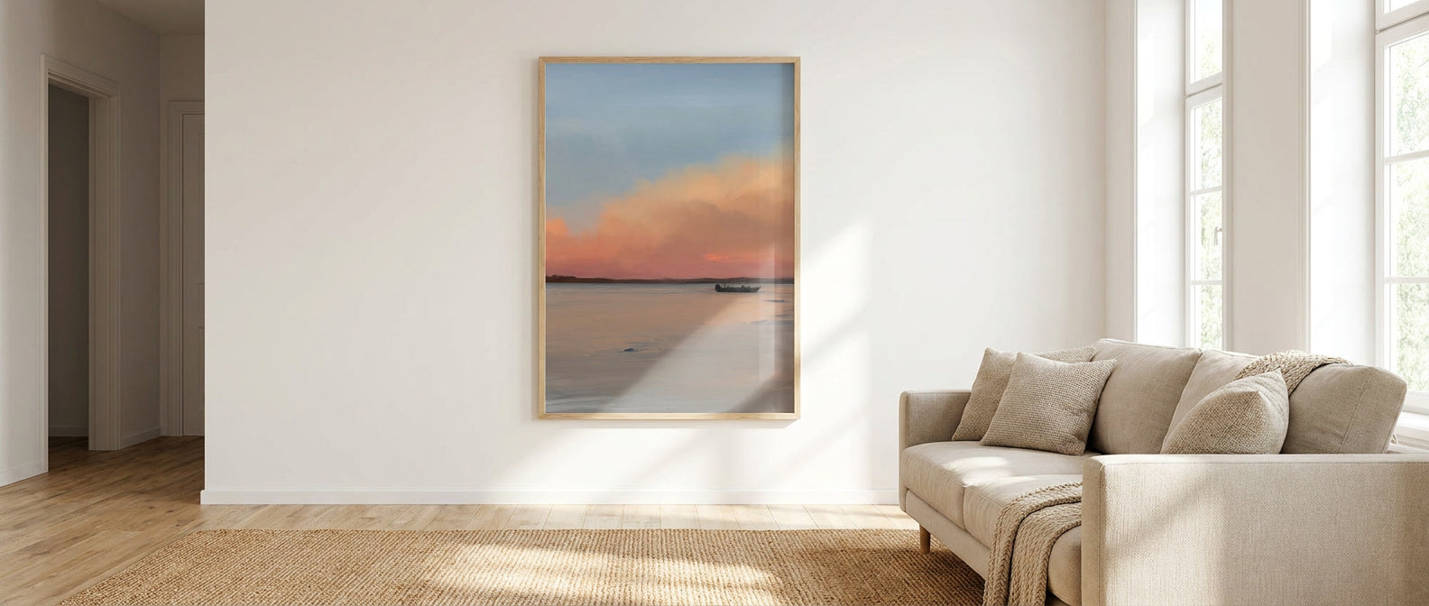 DOTCOMCANVAS Banner Porto Rico Acrylglasbild