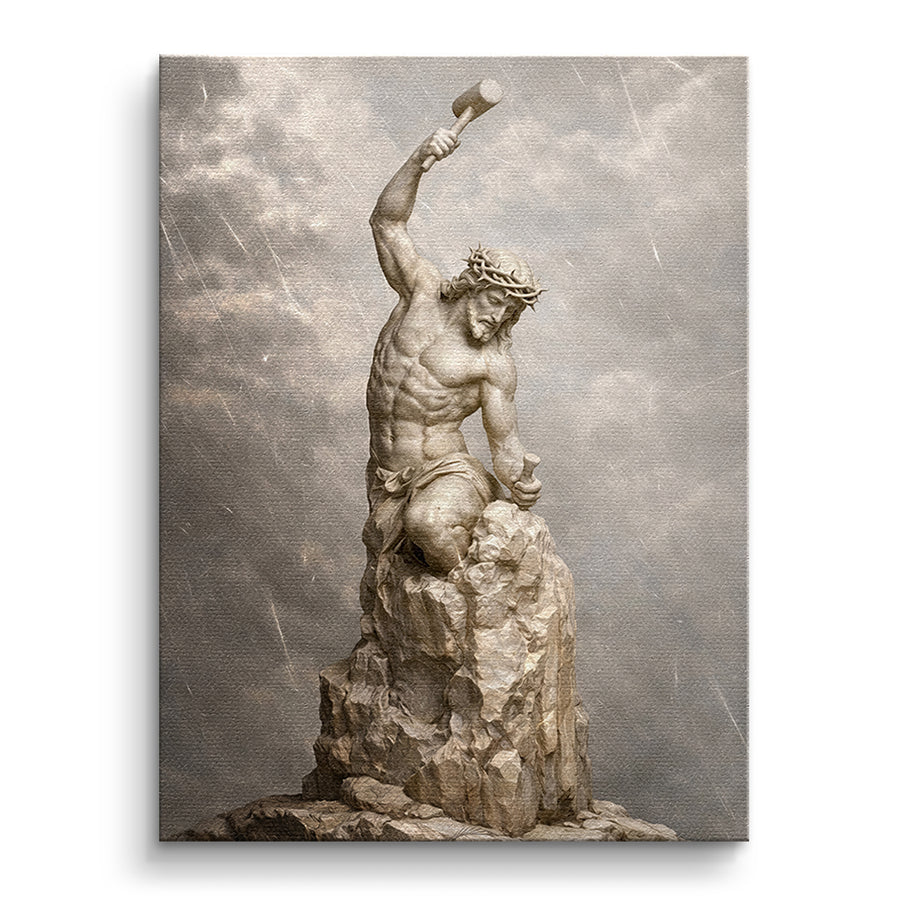 Jesus Sculpture – Vorderseite