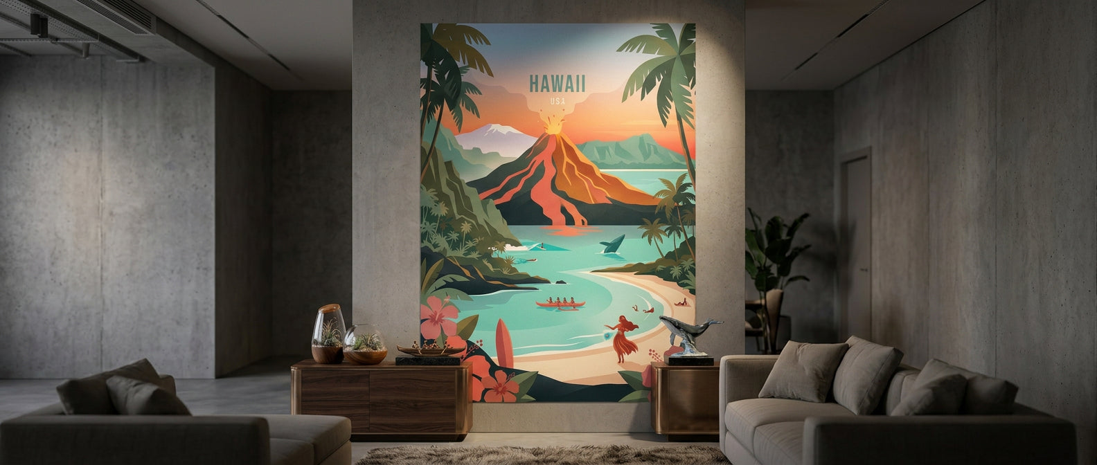 Hawaii Poster Banner