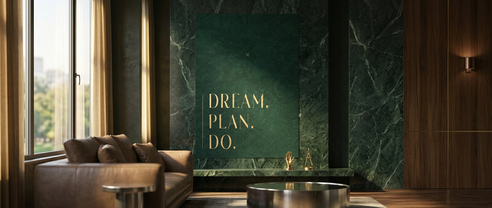 DREAM. PLAN. DO. Poster Banner