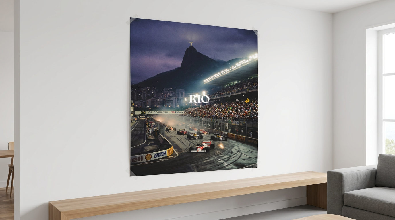3609 Rio F1 - Poster Banner