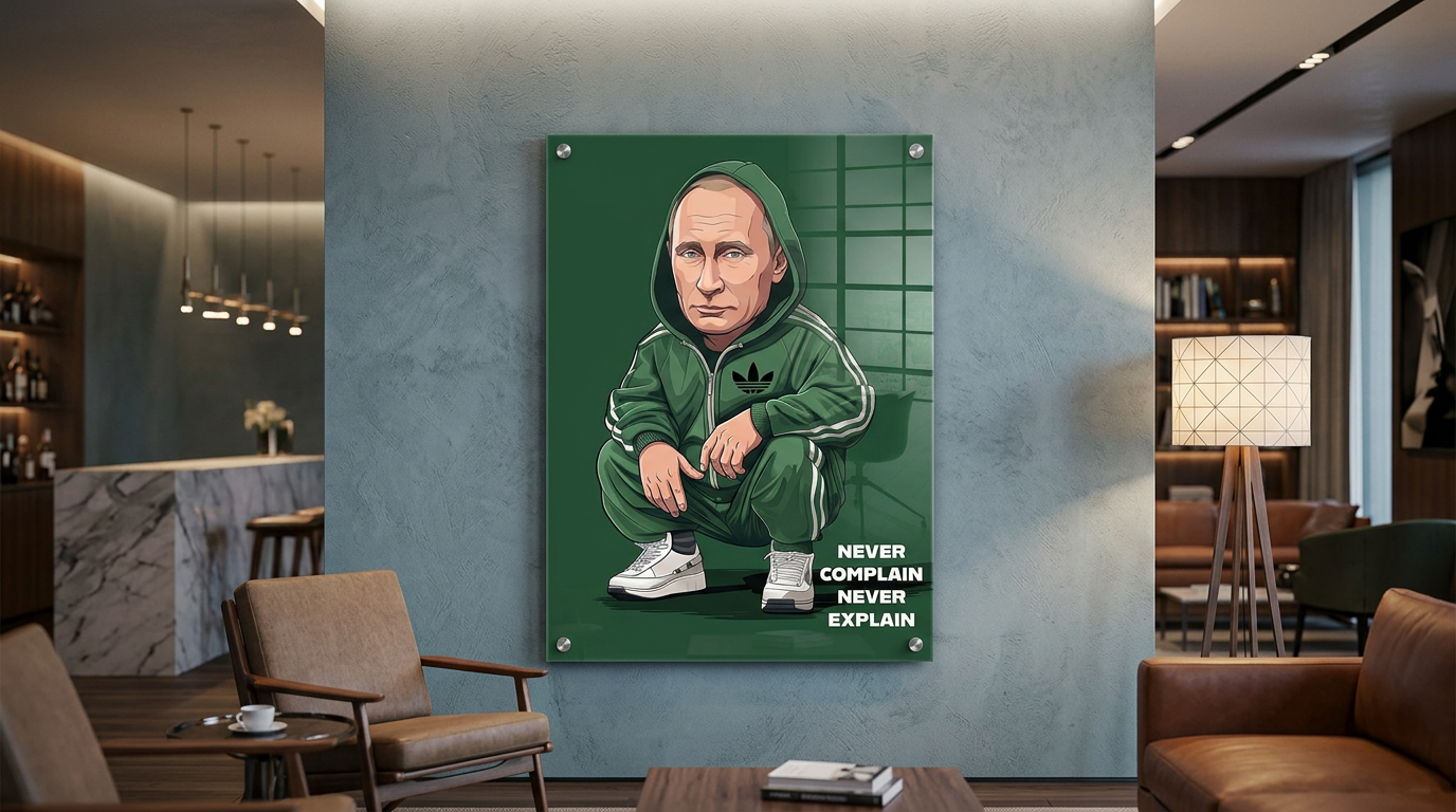 Putin Swag Acryl Banner