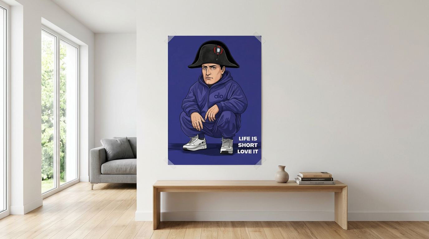 Napoleon Swag Poster Website Banner