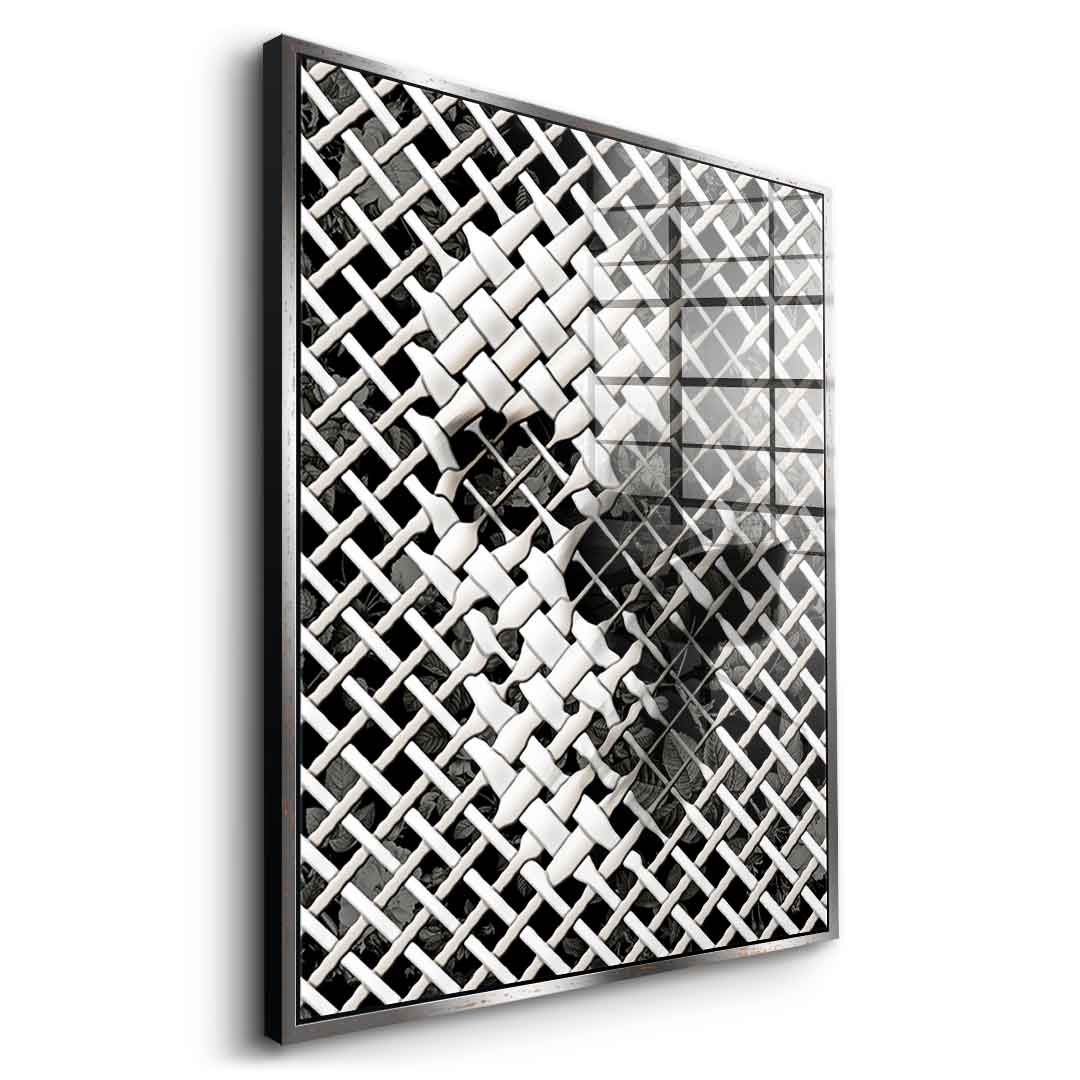 Wicker Skull – akryl