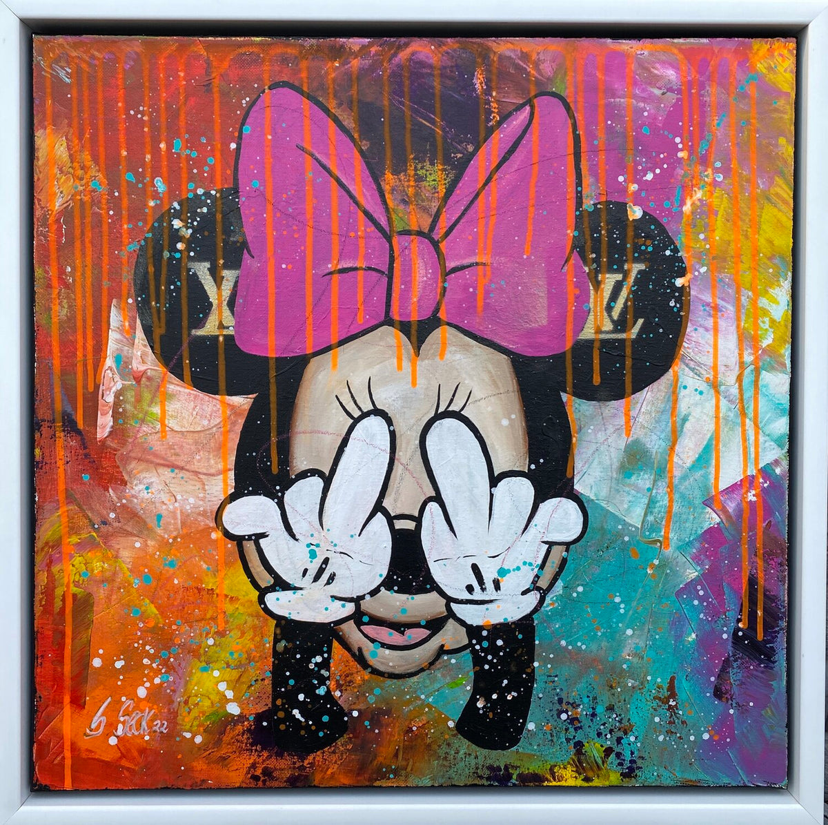 Minni Louis II – Original-Gemälde von Sabrina Seck