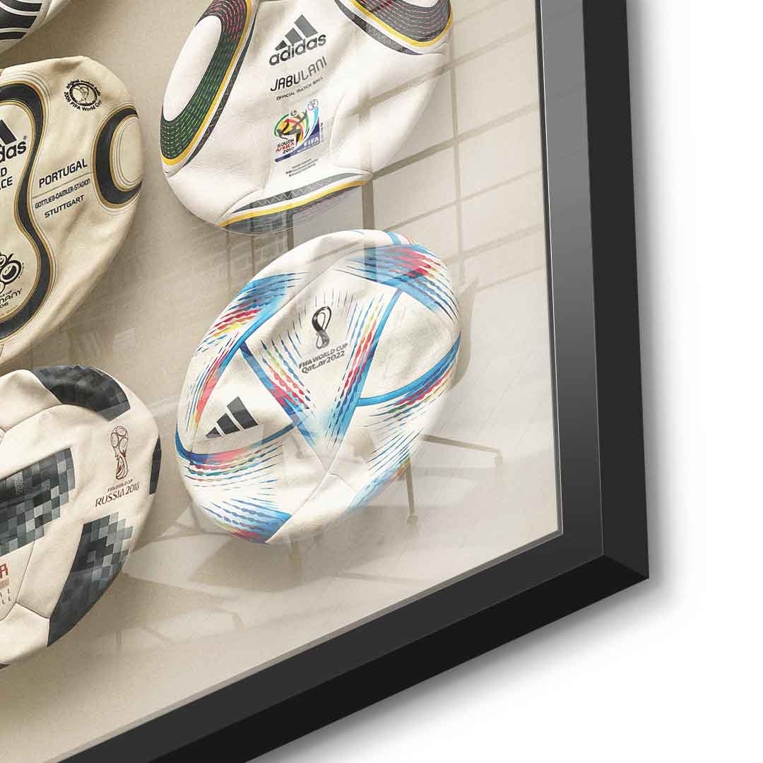 Flat World Cup Ball collection - Acrylglas