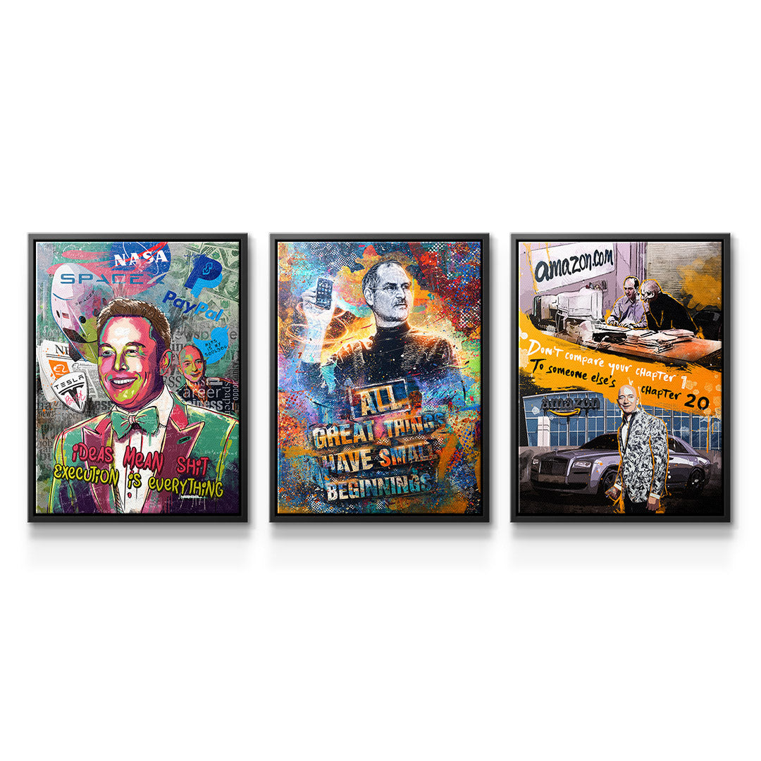 Today´s Entrepreneurs - Leinwand 3x