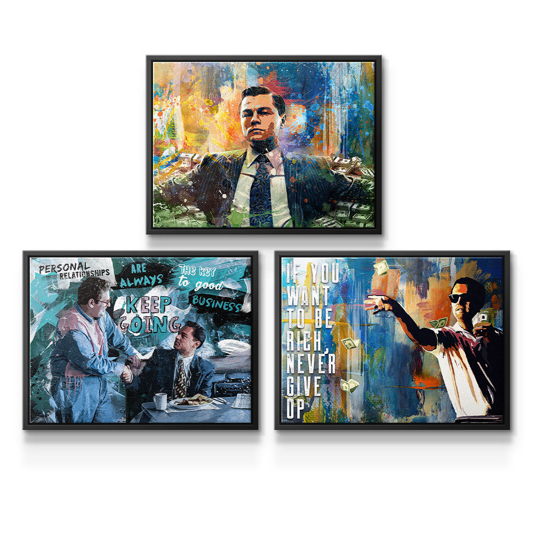 Statement - Leinwand 3x