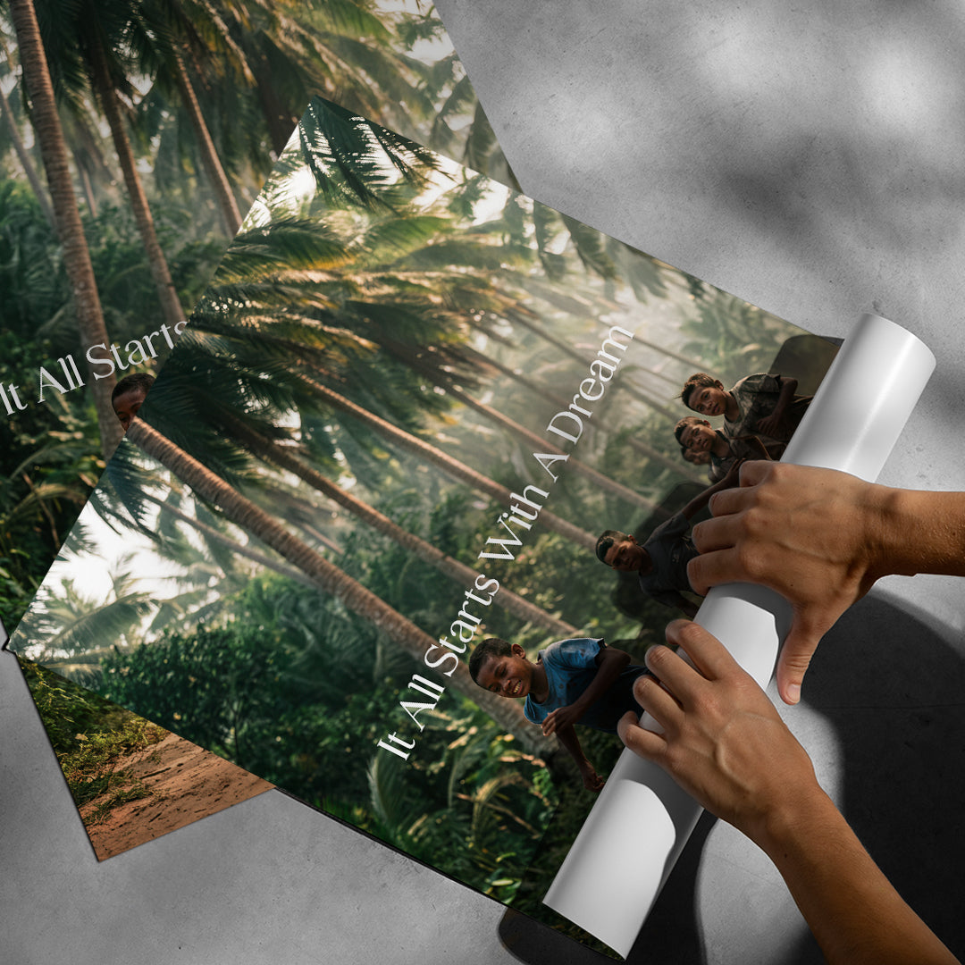 Dream Track and Field Poster Rollup