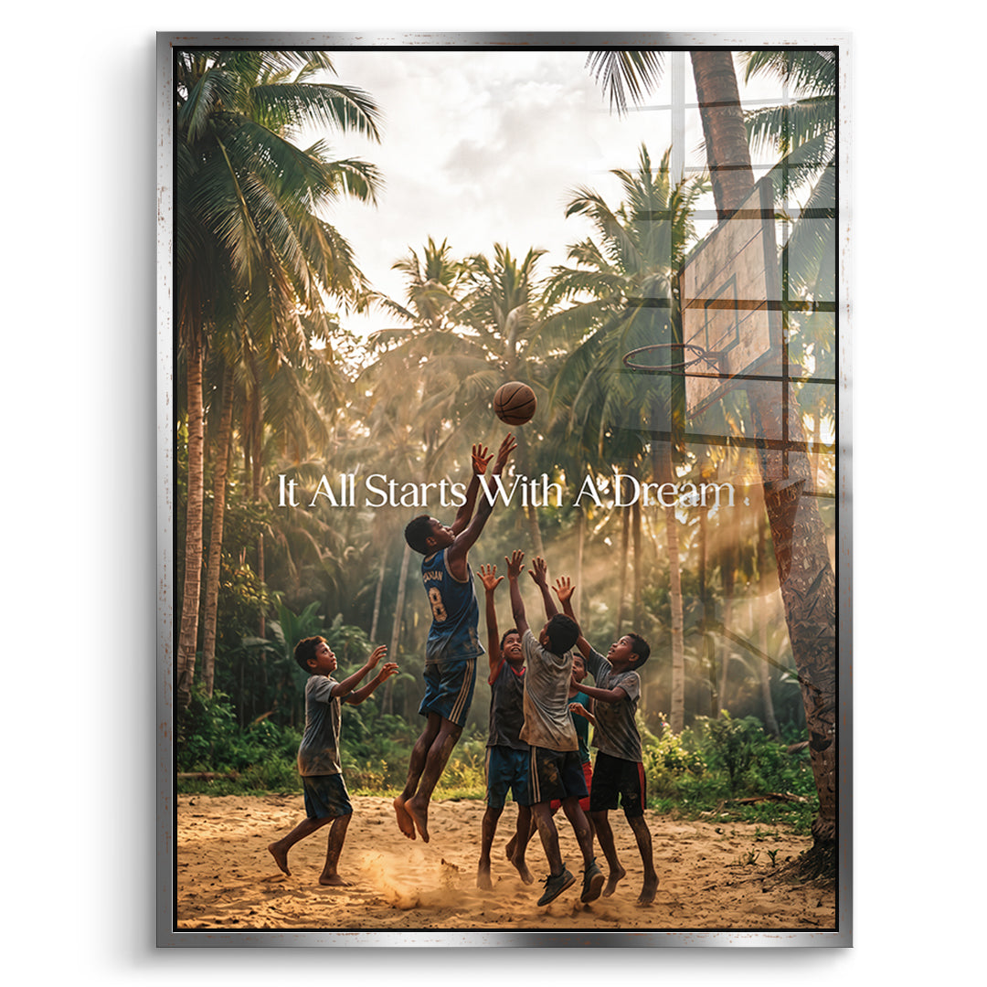 Dream Basketball Acryl front sf