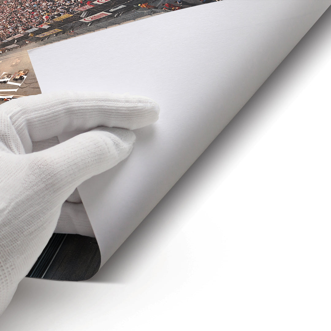 DOTCOMCANVAS Rome F1 Poster Echtheitszertifikat