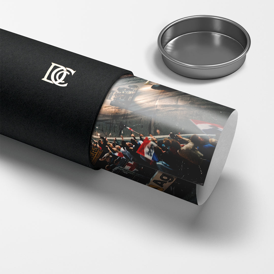 DOTCOMCANVAS London F1 Poster Tube-Verpackung