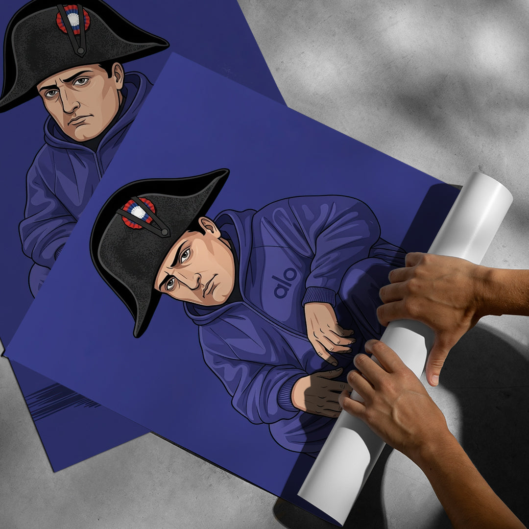 Napoleon Swag Poster aufgerollt