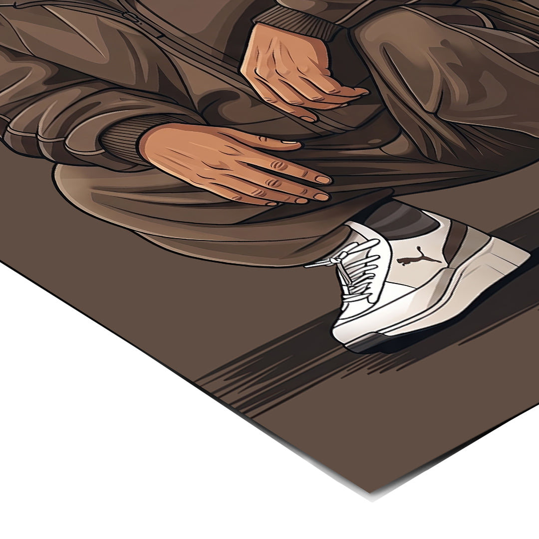 DOTCOMCANVAS Obama Swag Poster Corner-Detail