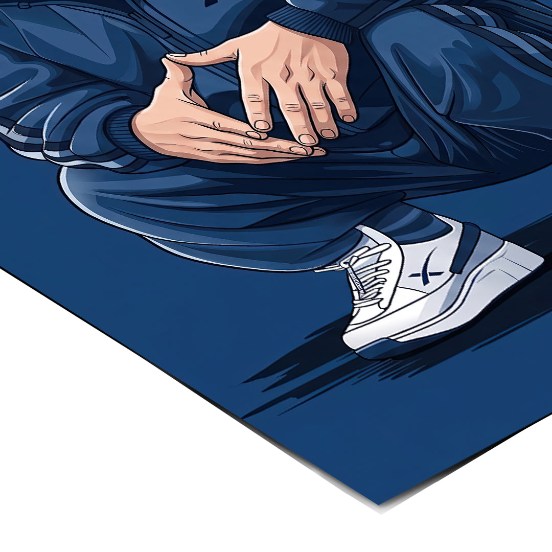 DOTCOMCANVAS Elon Musk Swag Poster Corner-Detail