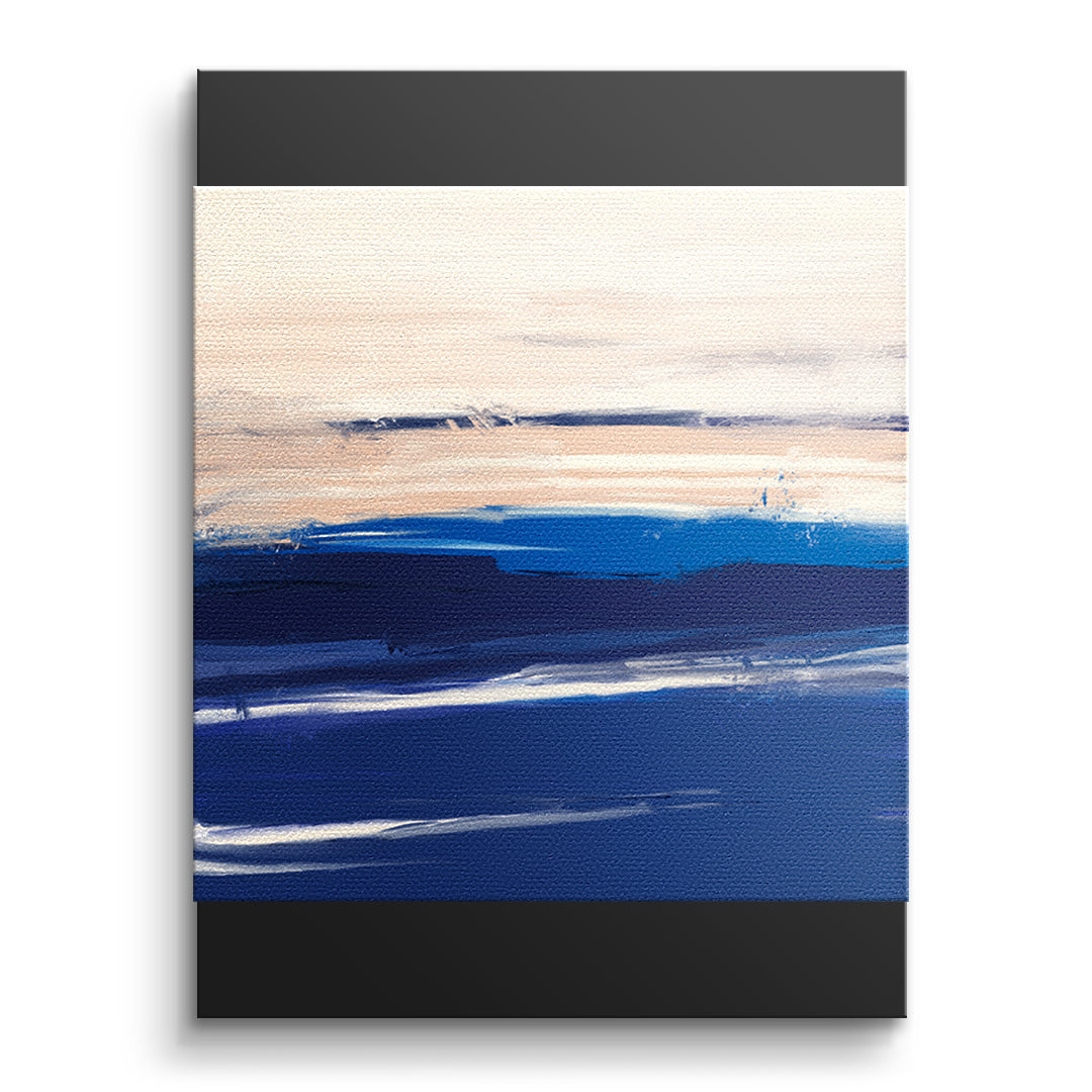 DOTCOMCANVAS As it was enough Leinwandbild Vorderansicht Ohne Rahmen