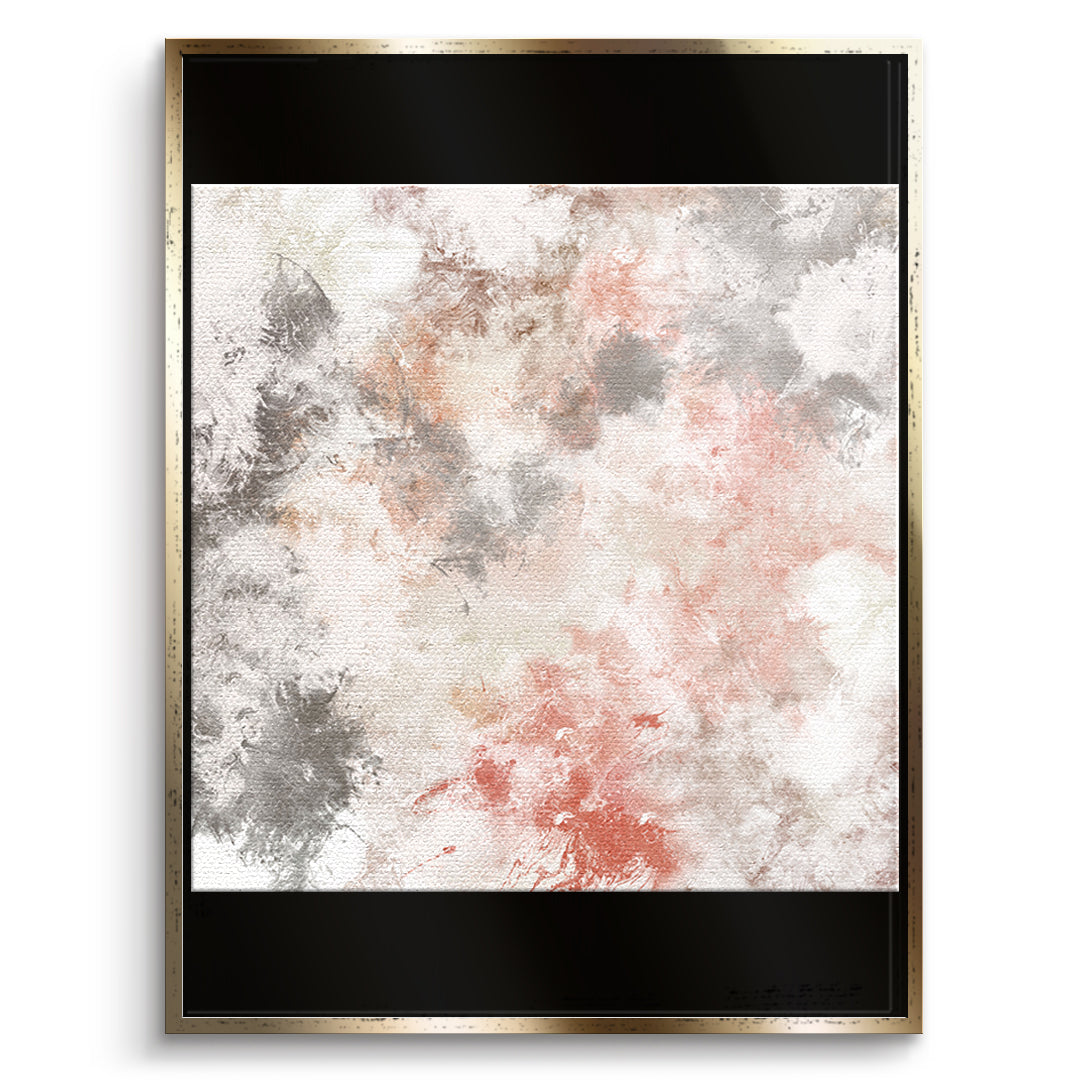 DOTCOMCANVAS Still, not empty Leinwandbild Vorderansicht Goldener Rahmen