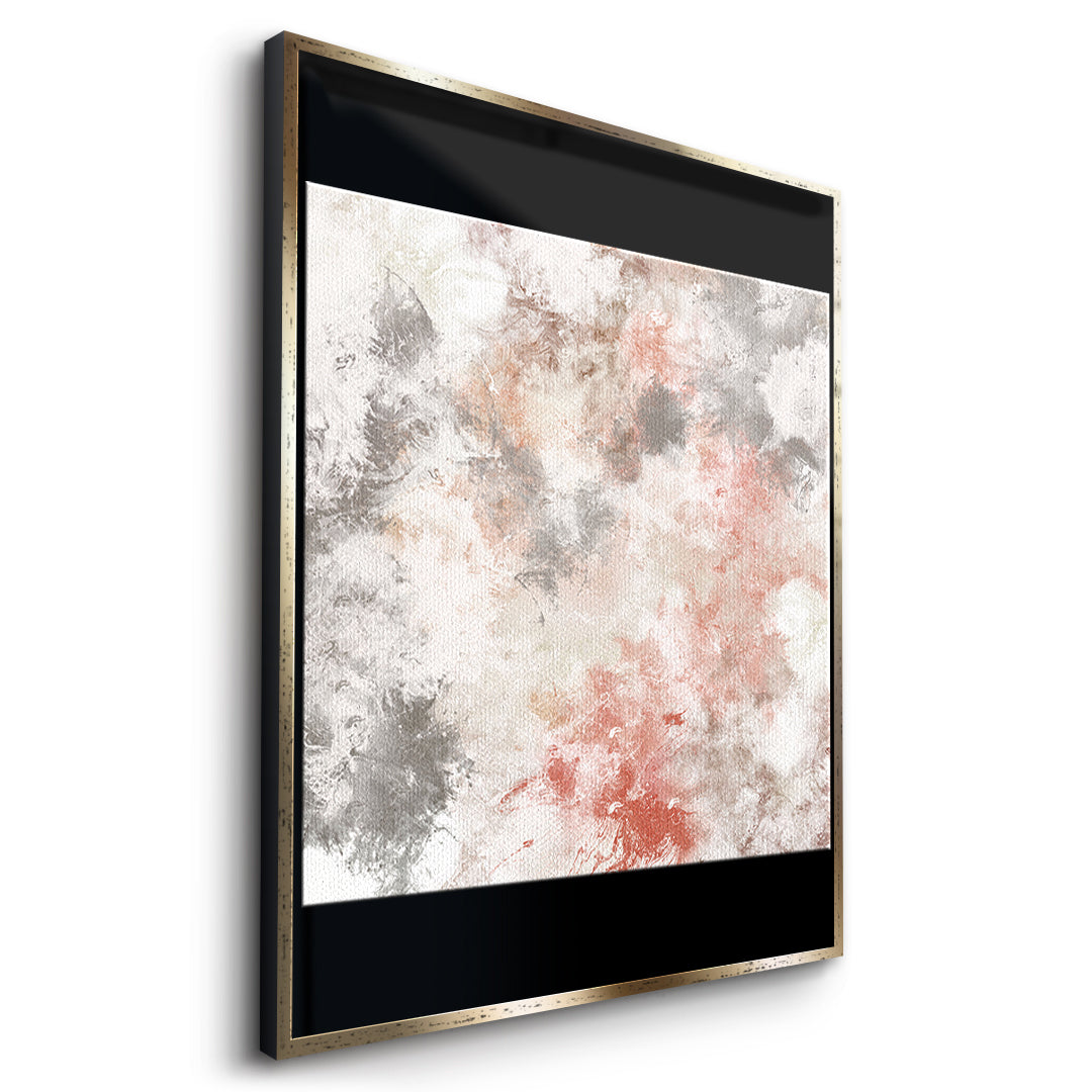 DOTCOMCANVAS Still, not empty Leinwandbild Seitenansicht Goldener Rahmen