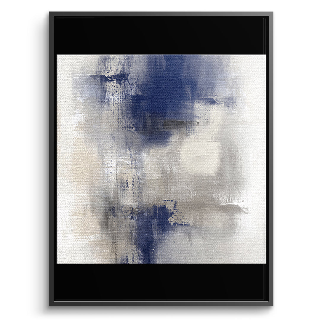 DOTCOMCANVAS Something Leinwandbild front Schwarzer Rahmen