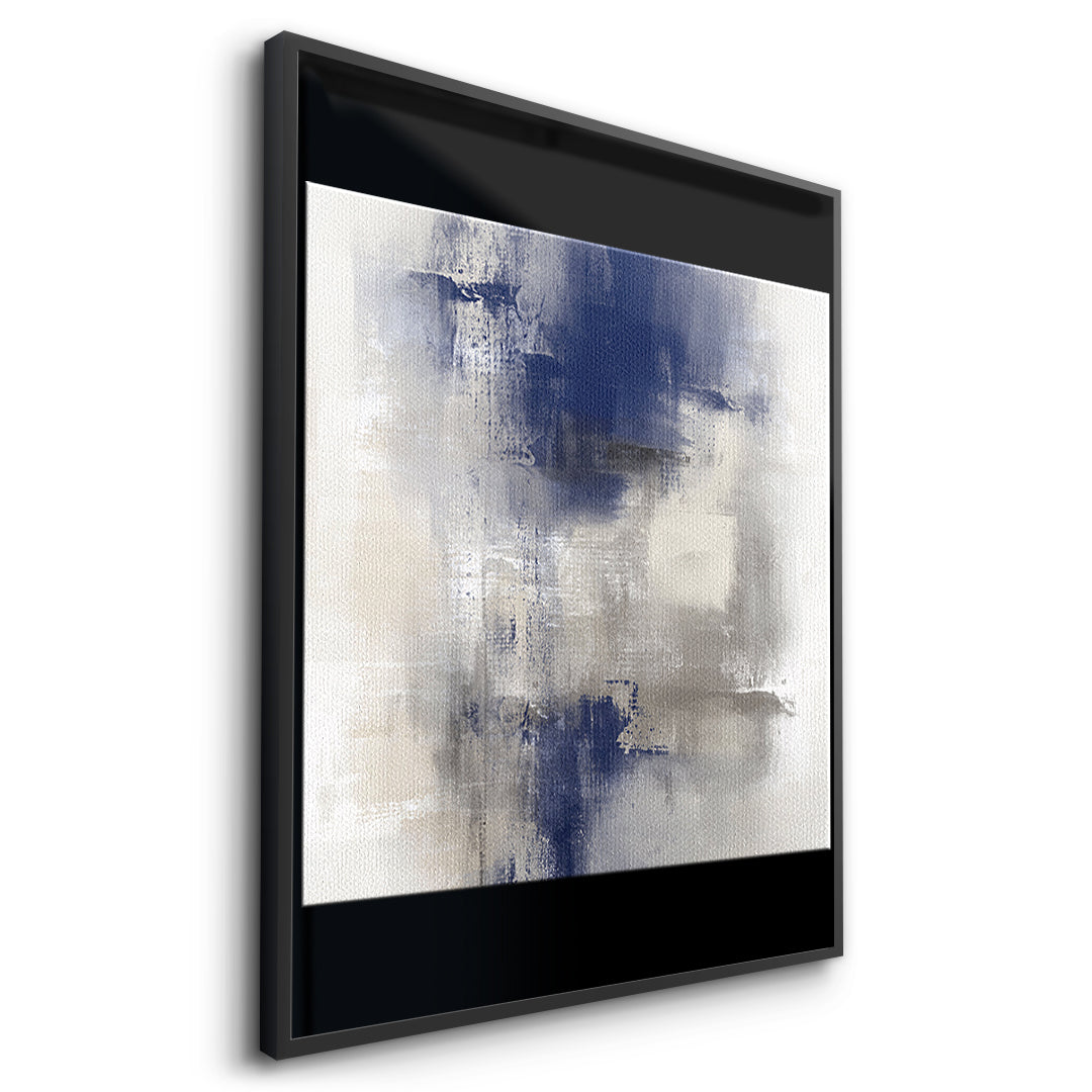 DOTCOMCANVAS Something Leinwandbild side Schwarzer Rahmen