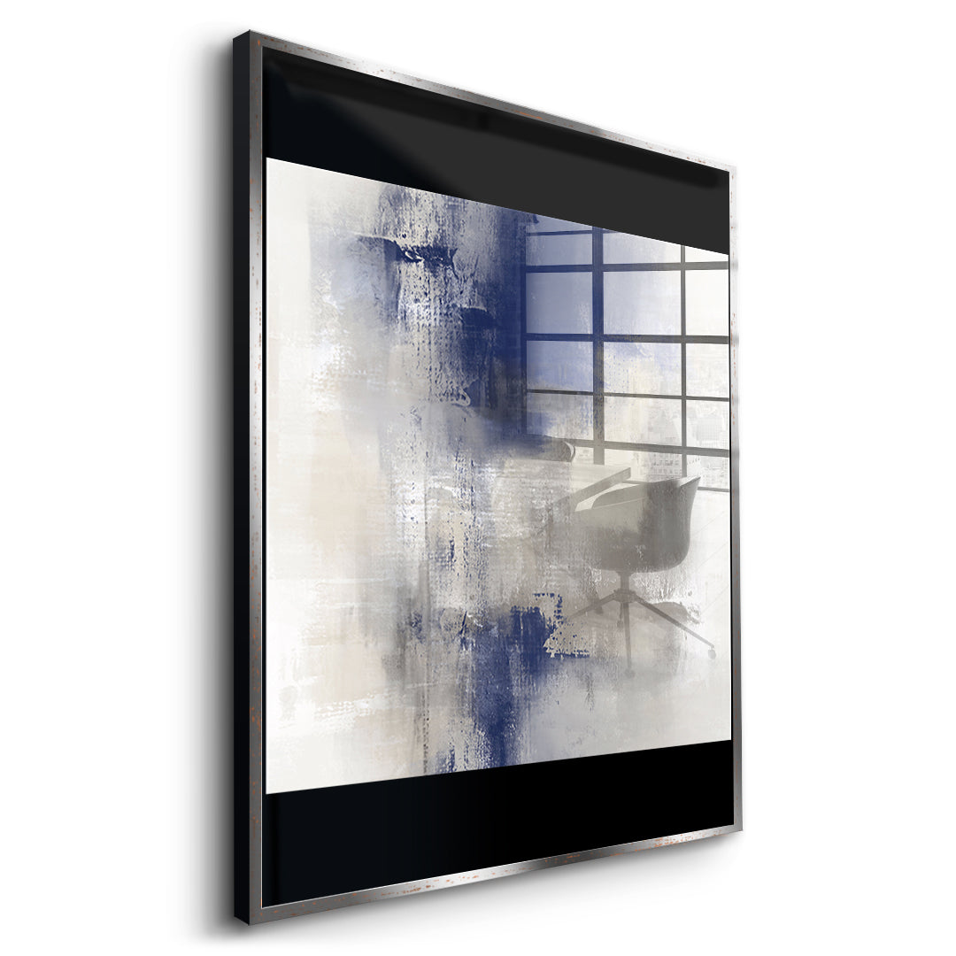 DOTCOMCANVAS Something Acrylglasbild side Silberner Rahmen