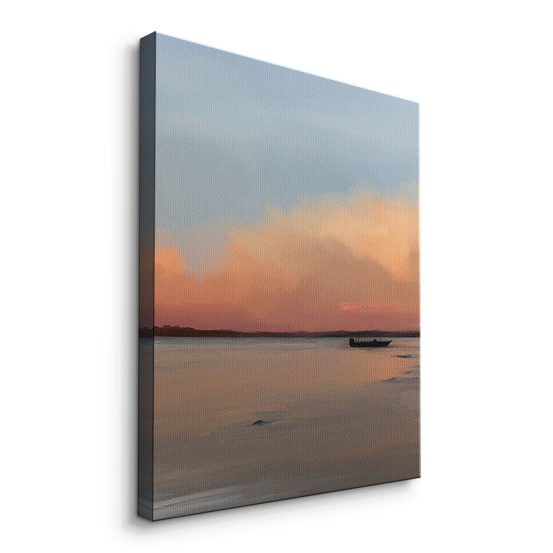 DOTCOMCANVAS Porto Rico Leinwandbild Seitenansicht ohne Rahmen