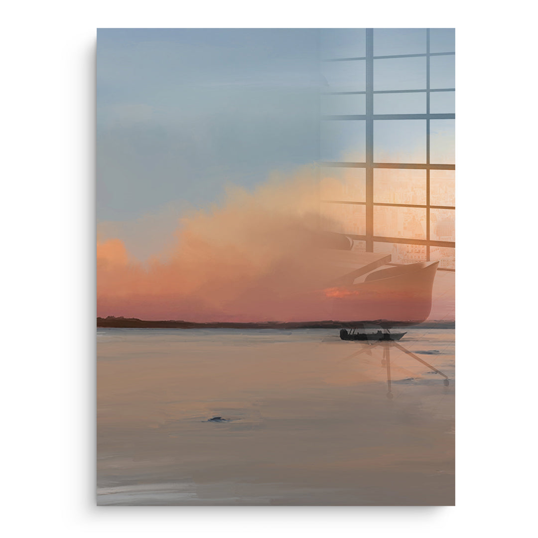 DOTCOMCANVAS Porto Rico Acrylglasbild Vorderansicht ohne Rahmen