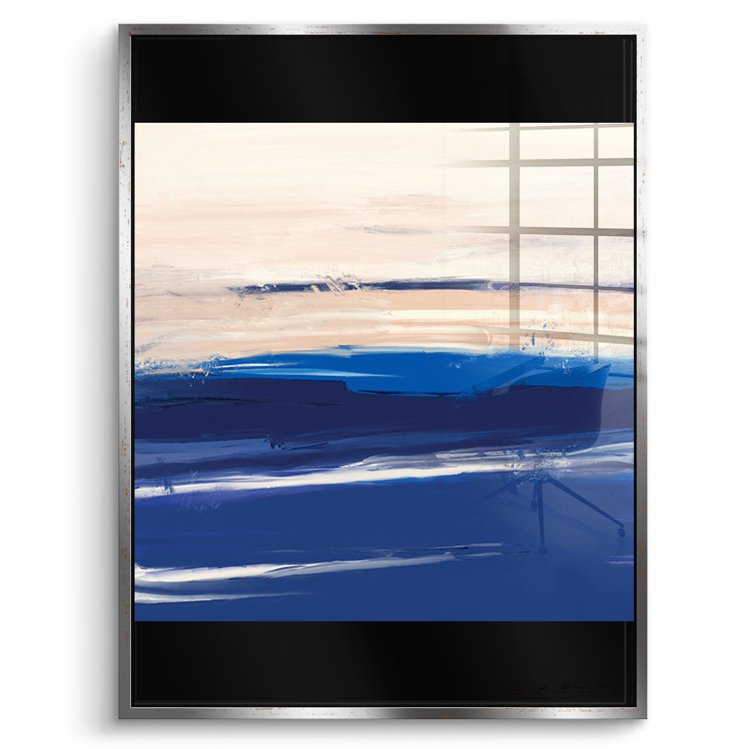 DOTCOMCANVAS As it was enough Acrylglasbild Vorderansicht Silber