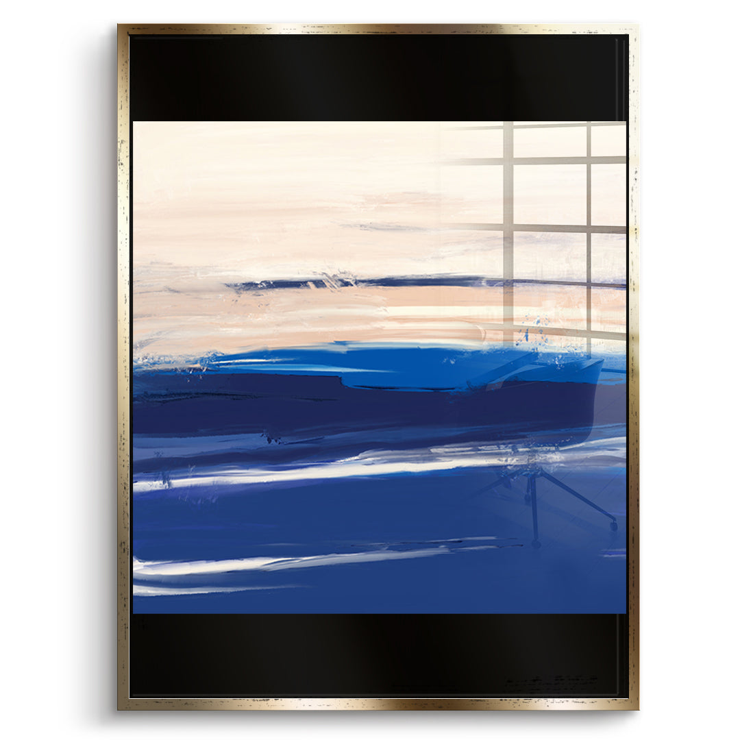 DOTCOMCANVAS As it was enough Acrylglasbild Vorderansicht Gold