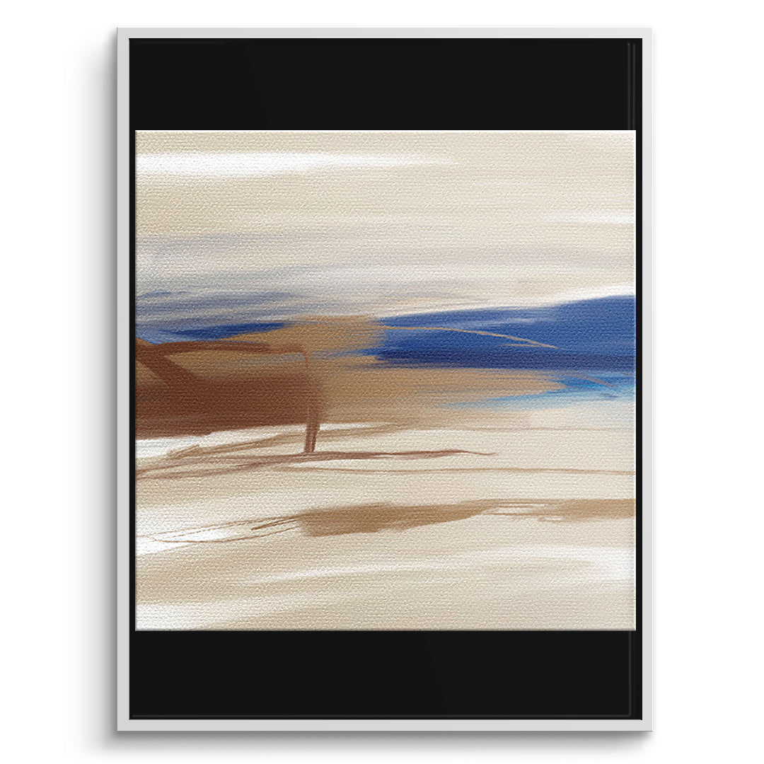 DOTCOMCANVAS A gentle after Leinwandbild Vorderansicht weißer Rahmen