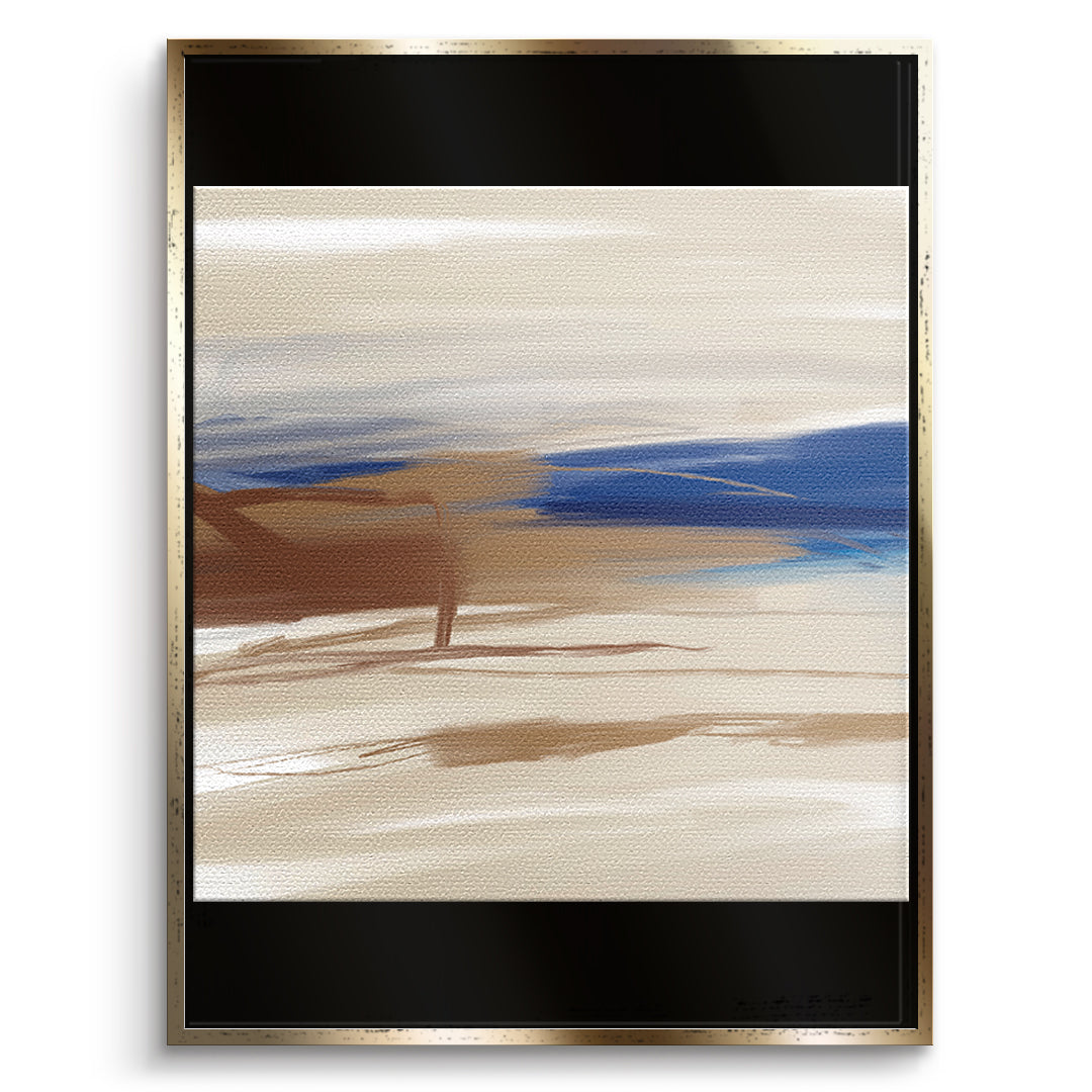 DOTCOMCANVAS A gentle after Leinwandbild Vorderansicht goldener Rahmen