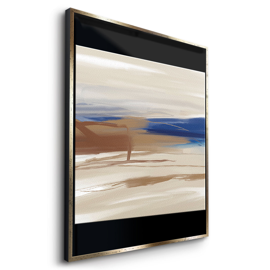 DOTCOMCANVAS A gentle after Leinwandbild Seitenansicht goldener Rahmen