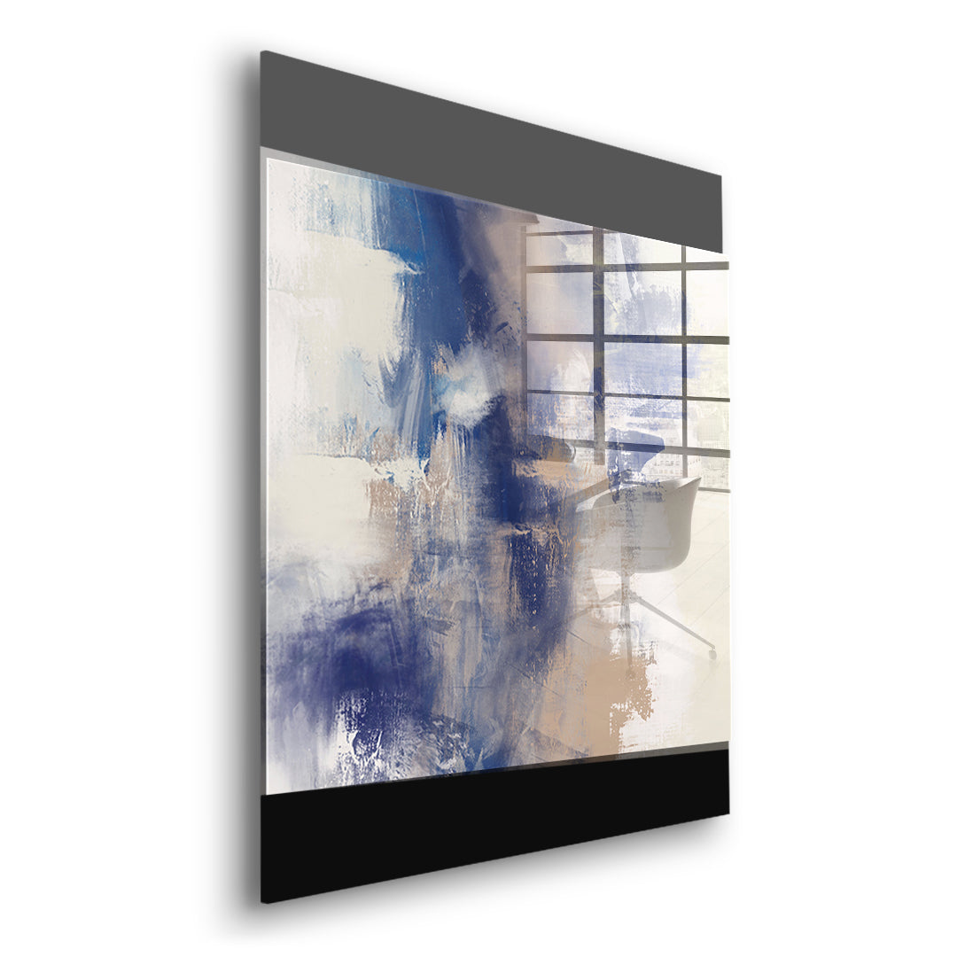 DOTCOMCANVAS A pause that breathed Acrylglasbild Seitenansicht ohne Rahmen