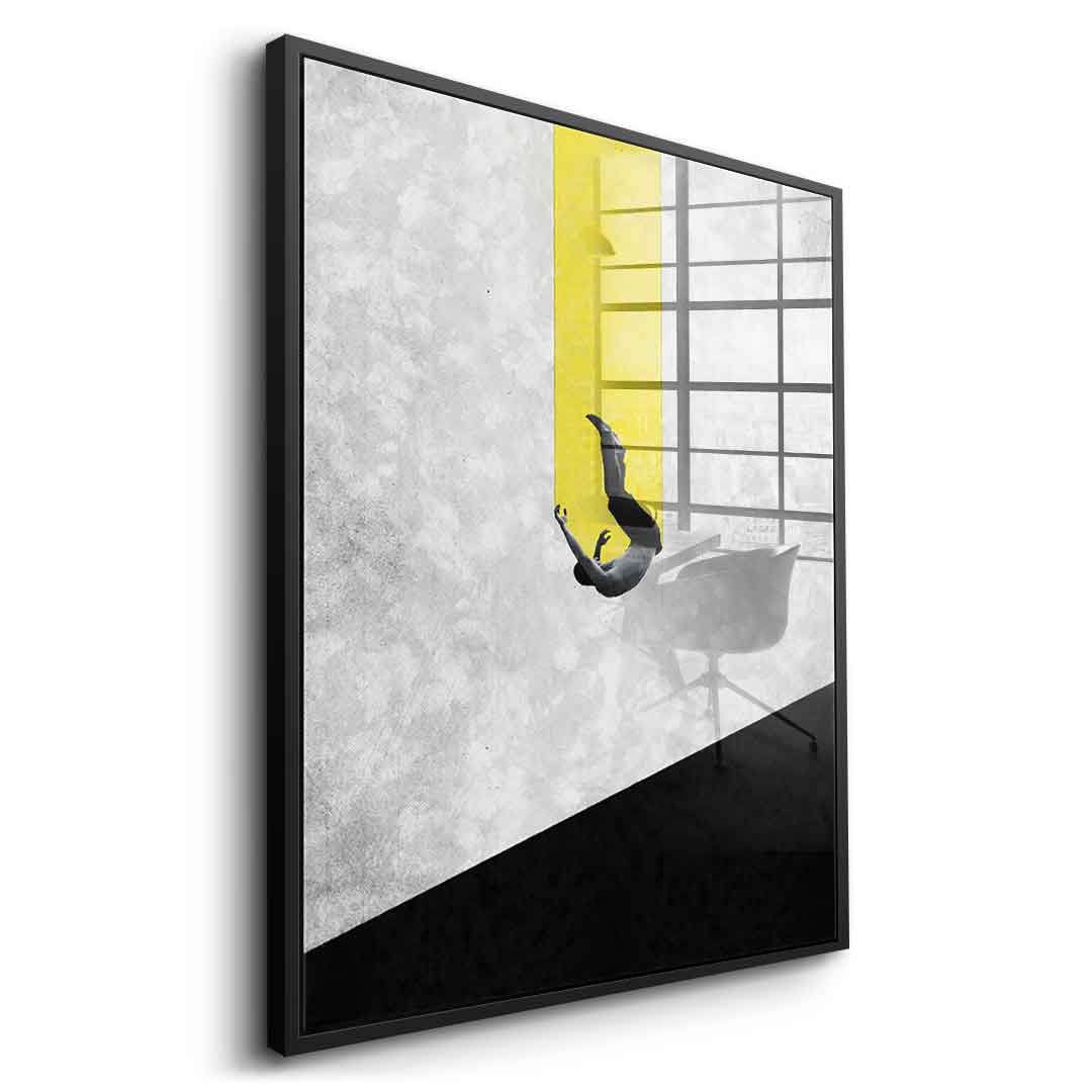 DOTCOMCANVAS® The great fall Acrylglasbild – Detail