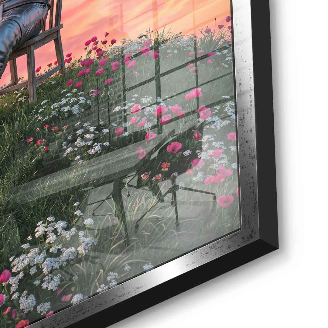DOTCOMCANVAS® Astronaut's Big Dreams Acrylglasbild